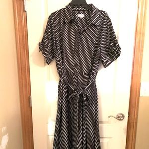 Calvin Klein- Polka Dot Dress